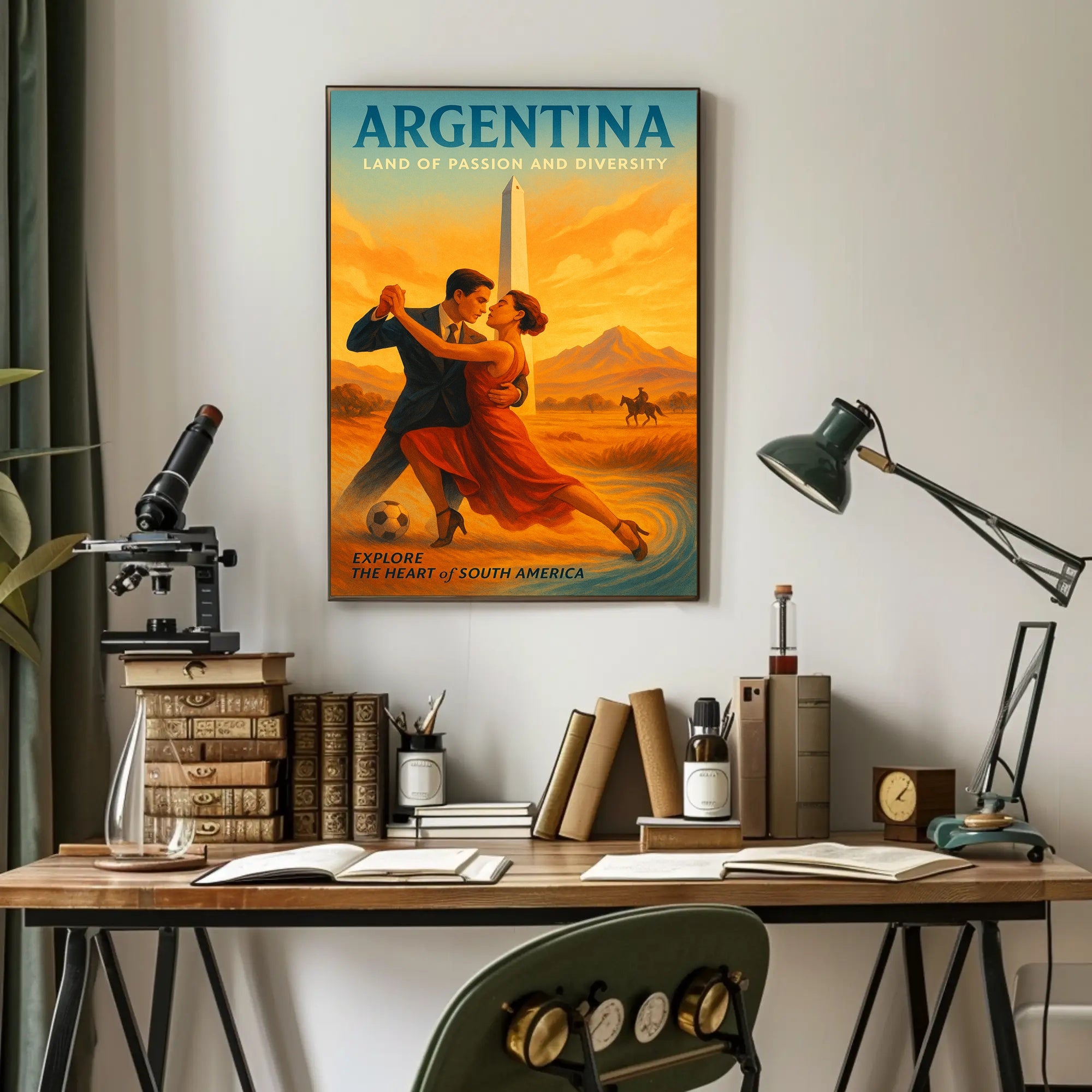 Argentina Tango Dance Passion Cultural or Heritage Poster