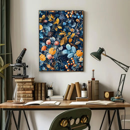 Botanical Abundance Art Print: Abstract or Artistic Poster