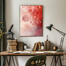 Abstract Cellular Art Poster