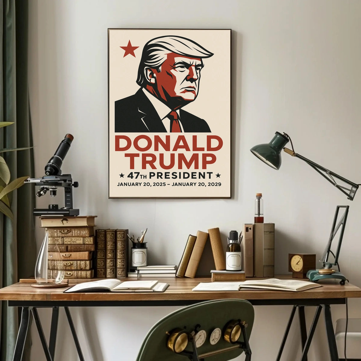 Donald Trump 47th President Poster