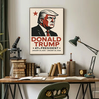 Donald Trump 47th President Poster