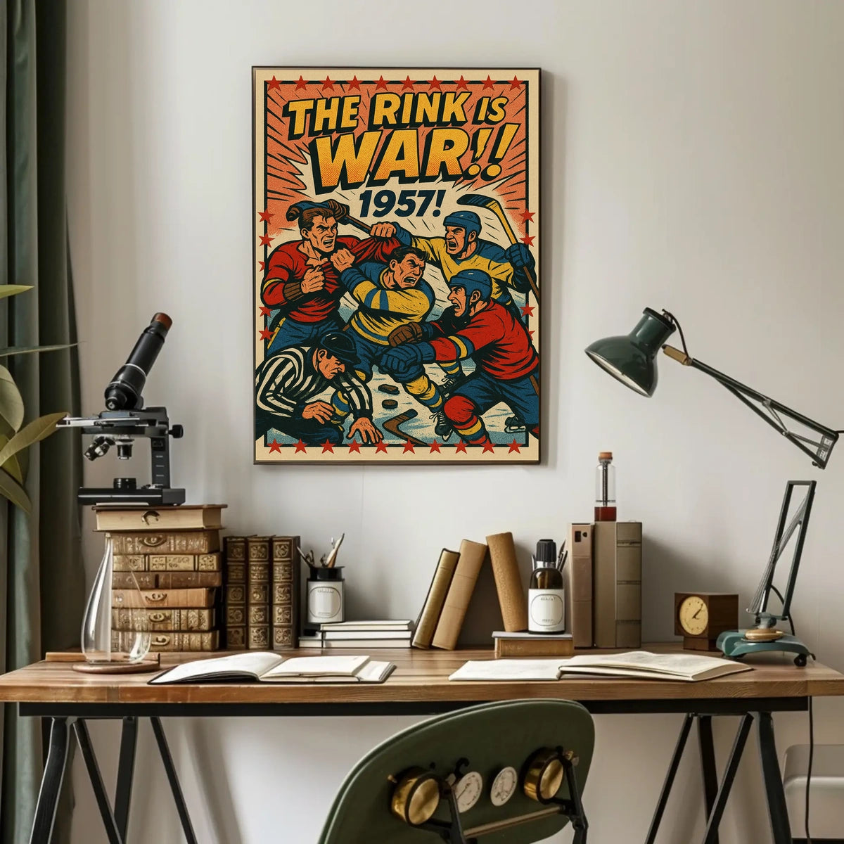 The Rink is War 1957 Poster