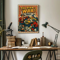 The Rink is War 1957 Poster
