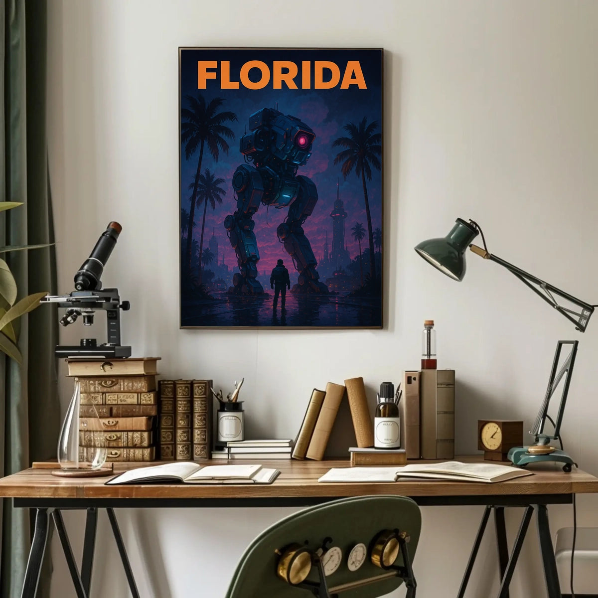 Florida Futurism Poster