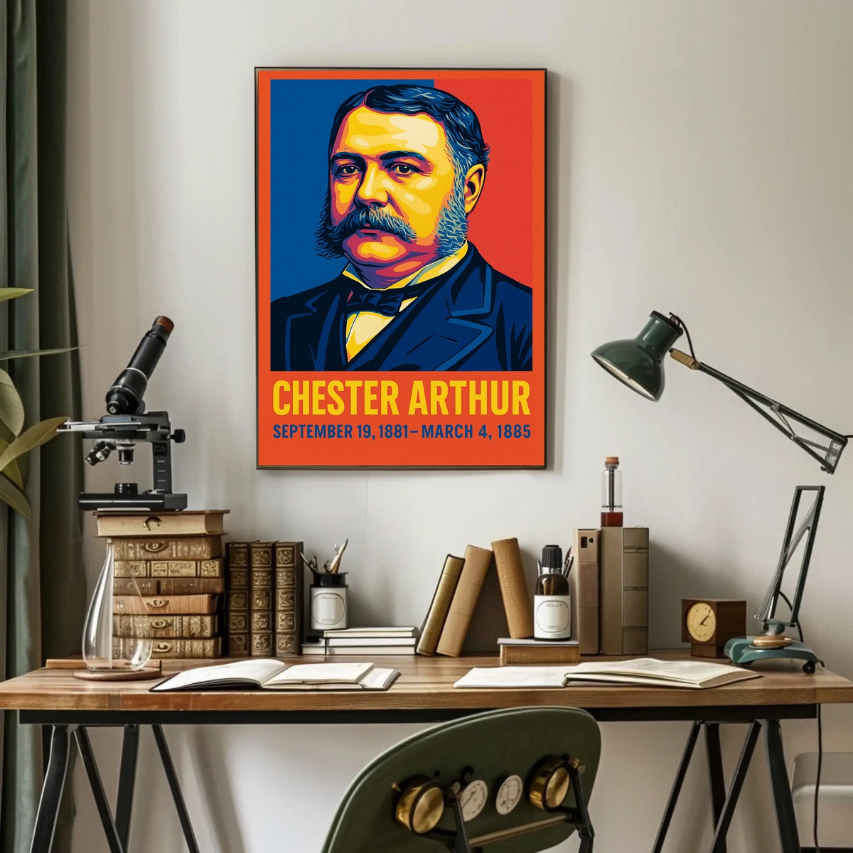 Chester Arthur Poster