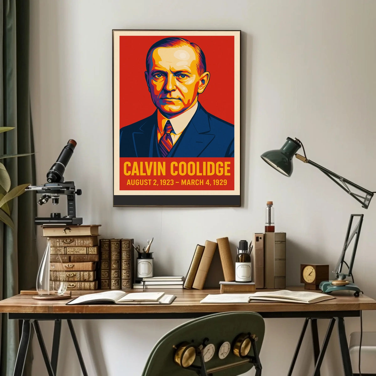 Calvin Coolidge Poster