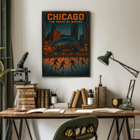 Chicago The Heart of Winter Poster