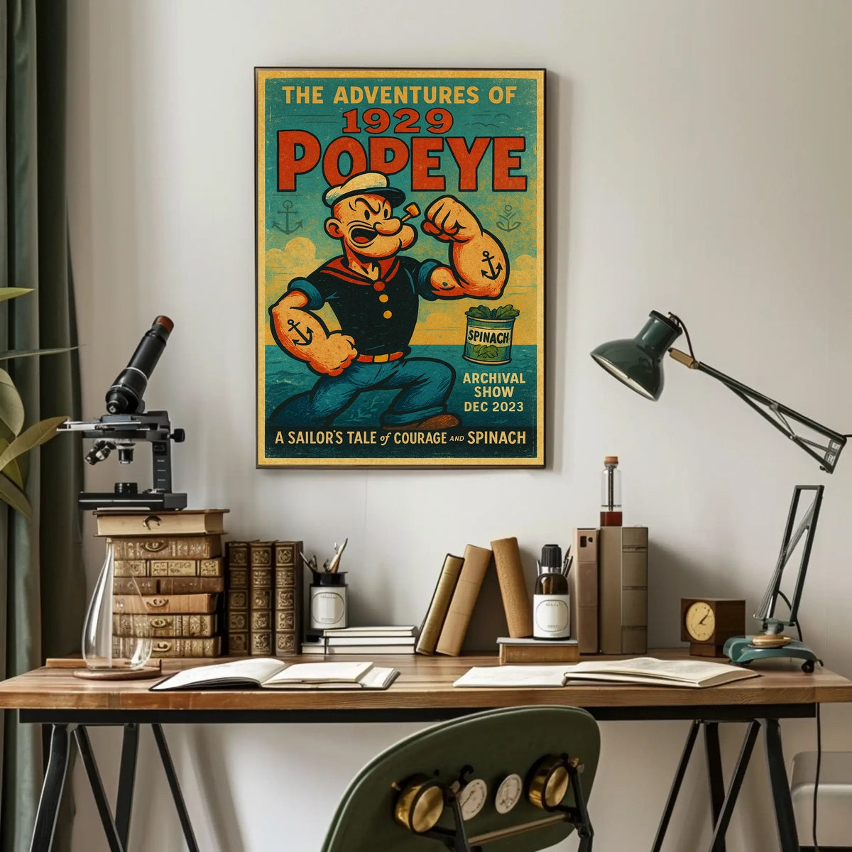 Popeye 1929 Art Poster POP-77