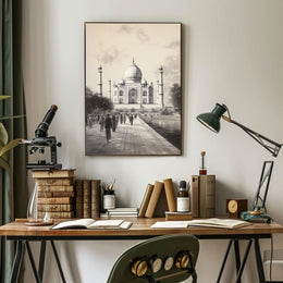 Timeless Beauty Of The Taj Mahal Poster