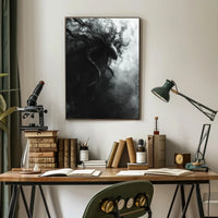 Dark Surreal Tentacle Entity Horror Art Poster PosterGoat