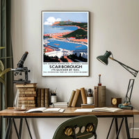 Scarborough Seaside Promotion Poster