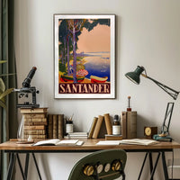 Santander Coastal Retreat Poster