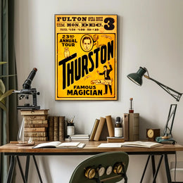 Thurston Magic Show Vintage Poster - Abstract, Artistic, or Pop Culture Poster