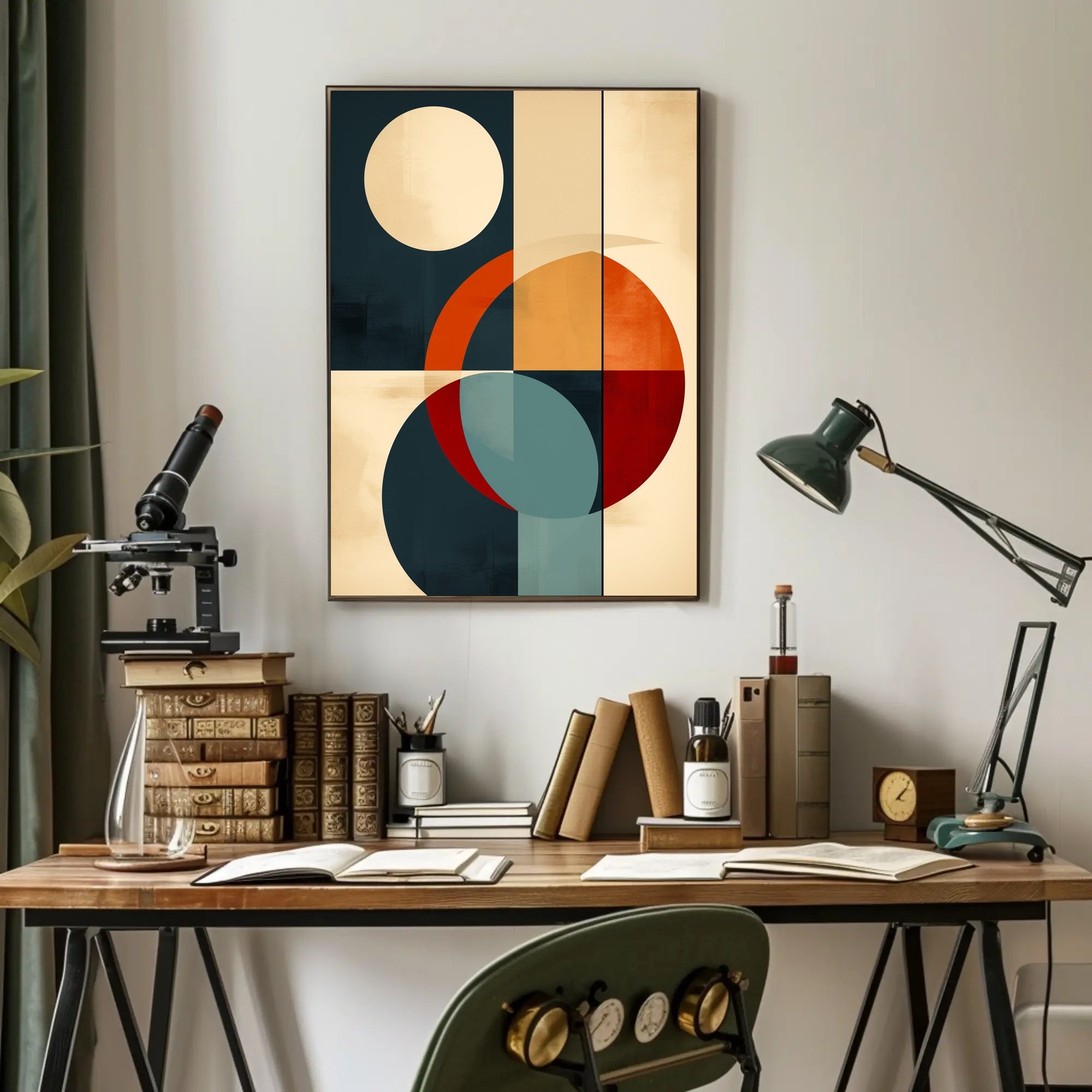 Geometric Harmony Poster
