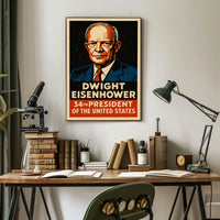 Dwight Eisenhower 34th President Poster
