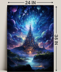Enchanted Castle In The Cosmos Poster