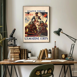 168th Anniversary US Marine Corps Historical Poster