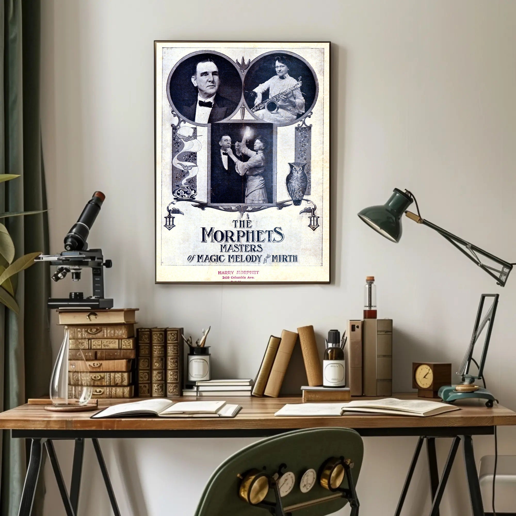 Vintage Magic and Melody Theatrical Poster - Cultural or Heritage Poster