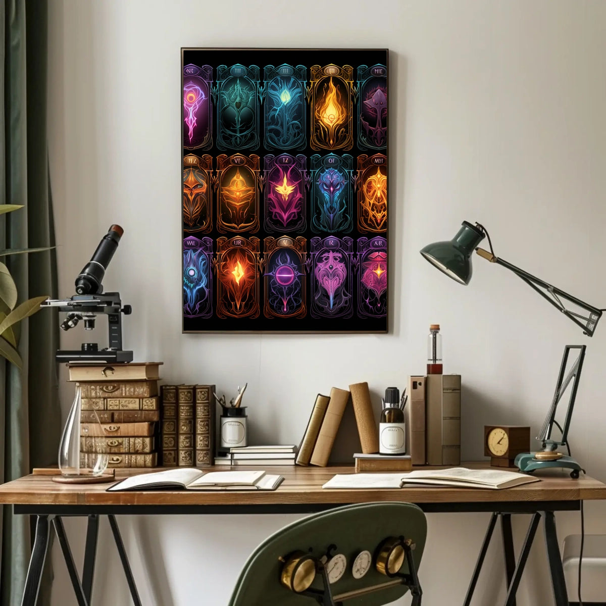Elemental Symbols Poster