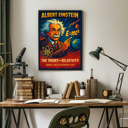 Albert Einstein The Theory Of Poster