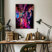 Retro Arcade Wonderland Poster