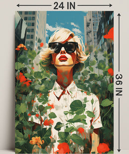 Urban Bloom Poster