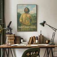 Saint Juan Diego Poster