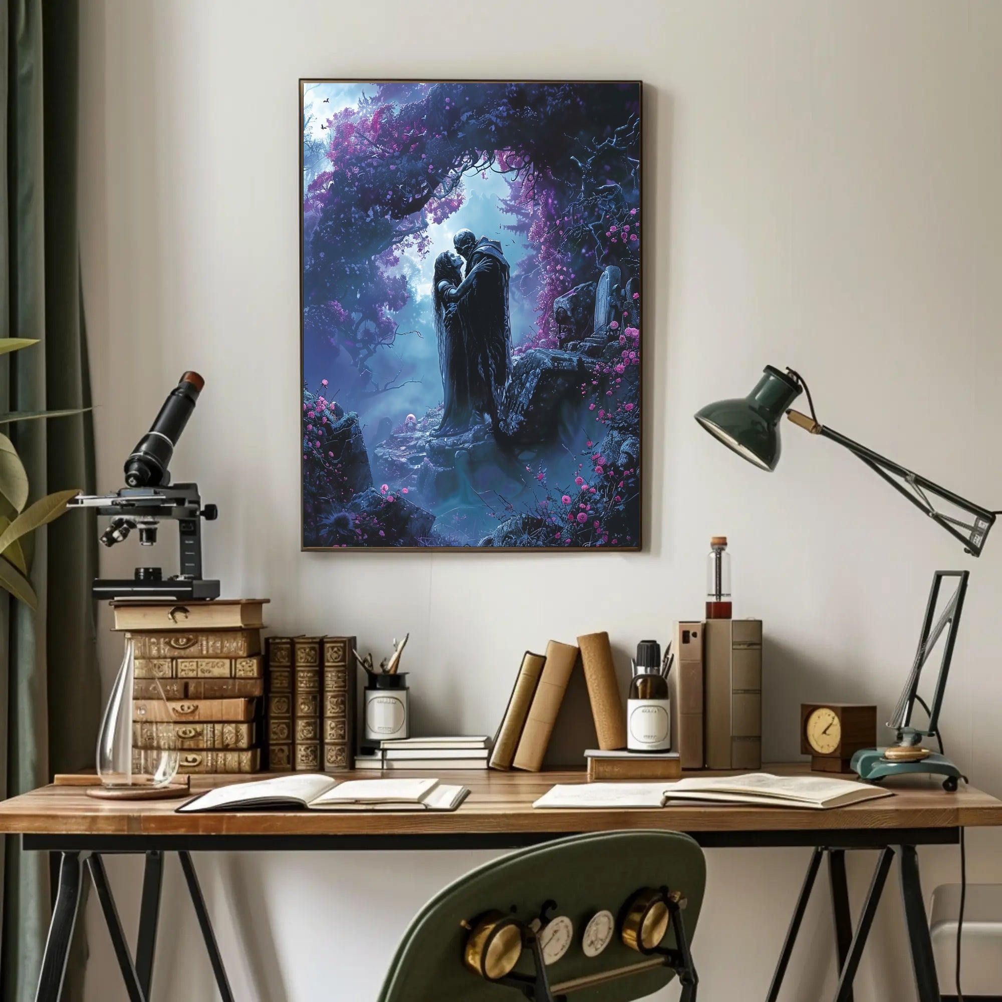Enchanted Embrace Poster PosterGoat