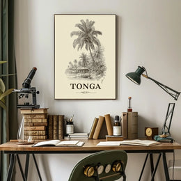 Tropical Paradise Tonga Poster