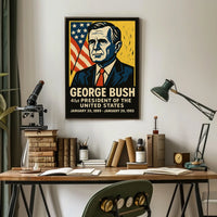 George Bush 41st President Poster