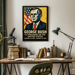 George Bush 41st President Poster