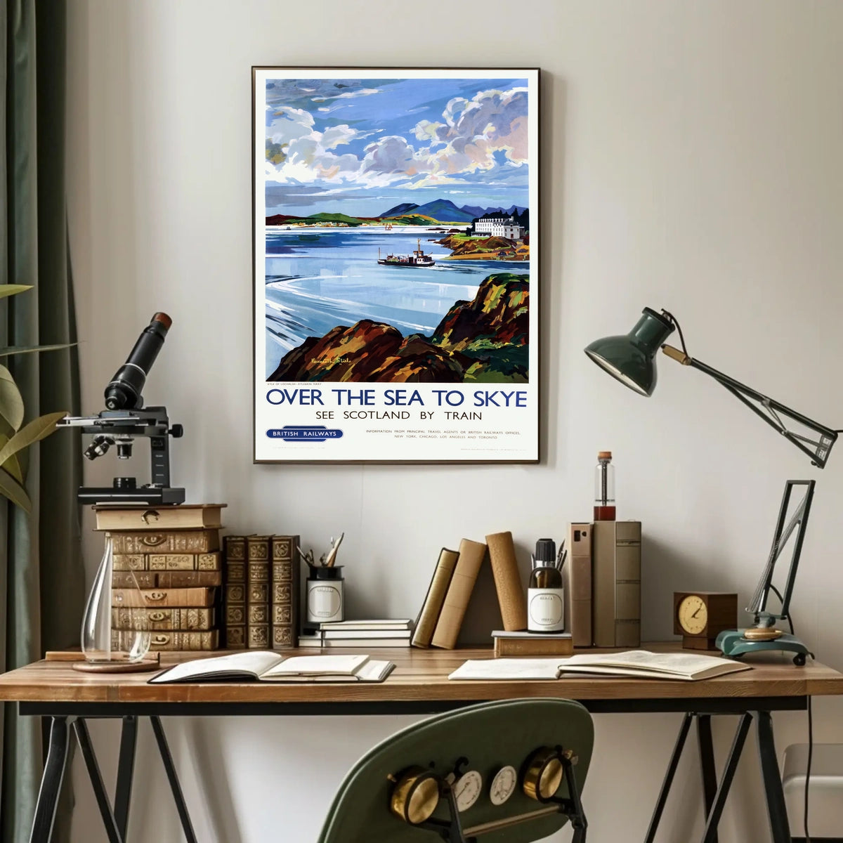 Over The Sea To Skye Poster