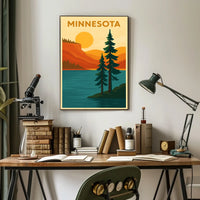 Minnesota Landscape Poster