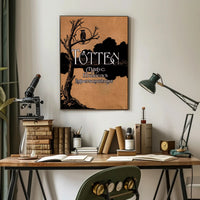 Magic and Mystery Vintage Artistic Illusion Poster