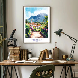 Scenic Beauty of Tenerife Poster PosterGoat