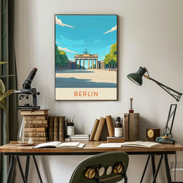 Scenic View of Berlin Poster