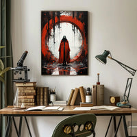 The Enigmatic Figure Poster
