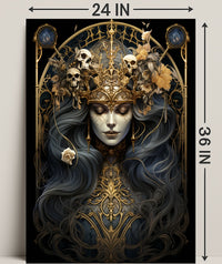 Enigmatic Elegance Poster