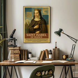 Saint Isabel Of France Poster