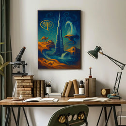 Dreamscape of Dubai Poster