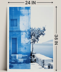 Serene Coastal Reflection Poster