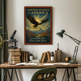 Land of the Free, Home of the Brave Poster