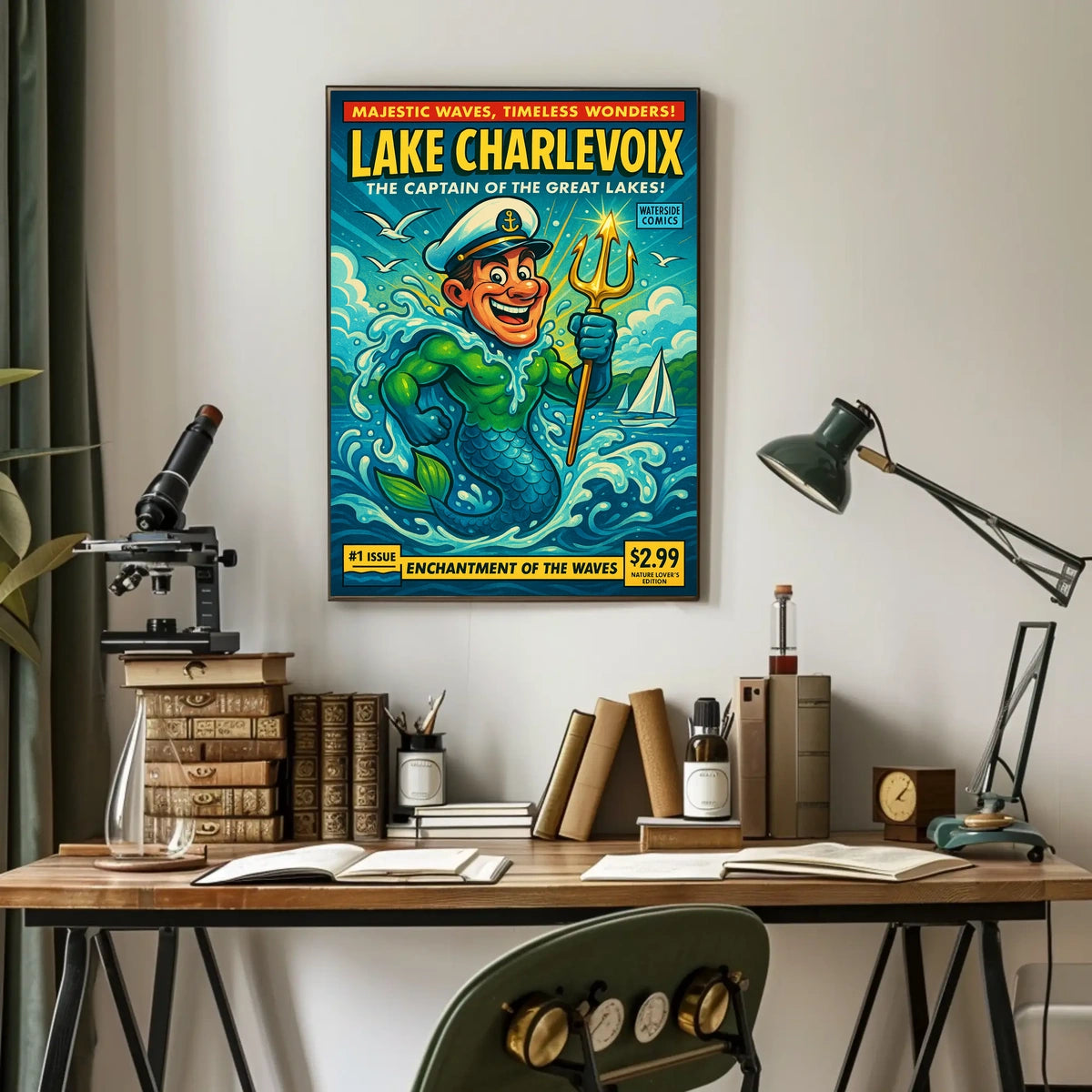 Lake Charlevoix The Captain Of The Poster