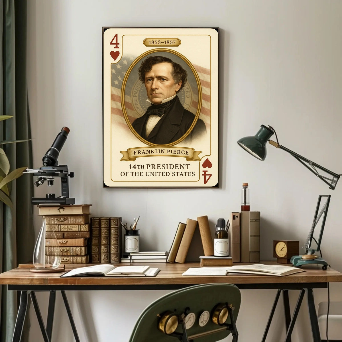 Franklin Pierce 14th President Poster