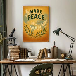 Make Peace, Not War Poster