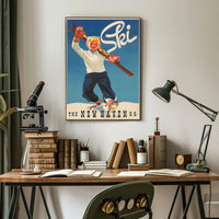 Winter Adventure Promotion Poster PosterGoat