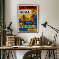 California's Iconic Heritage Poster