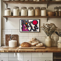 Abstract Geometric Symphony Poster