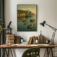 Cornish Coast Poster