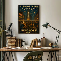 Ringing in the New Year New York 1940 Poster